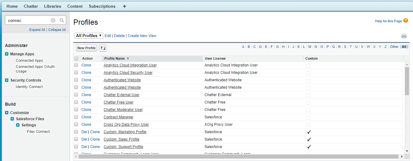 Connected App Setup Steps
