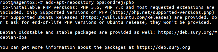 19 add-apt-repository ppa ondrej