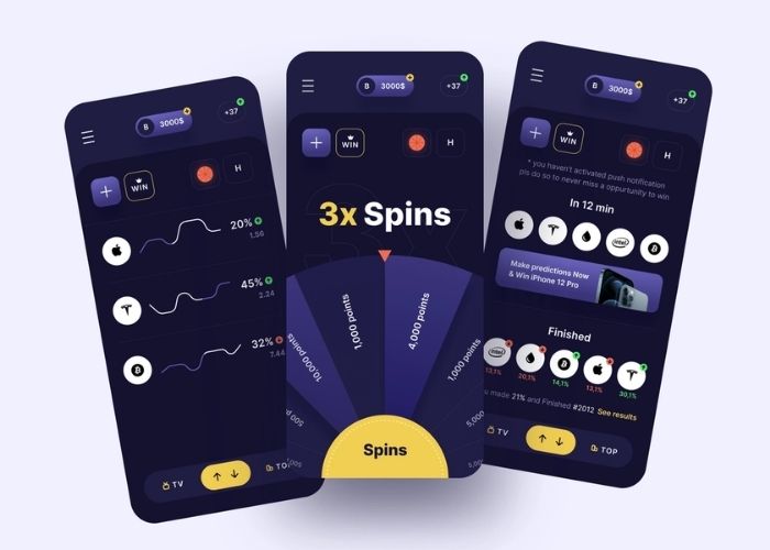 Trading & Machine Learning mobile app