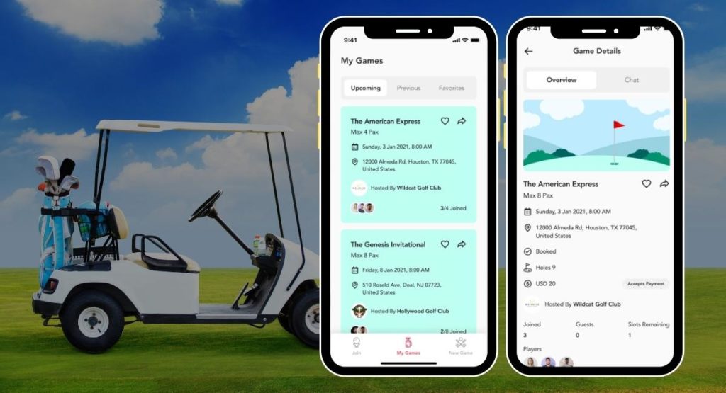 Golf Course Locator App