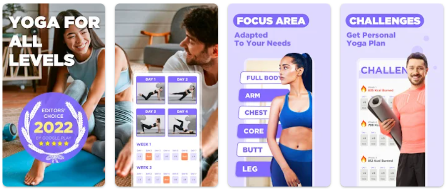 Daily Yoga Workout App