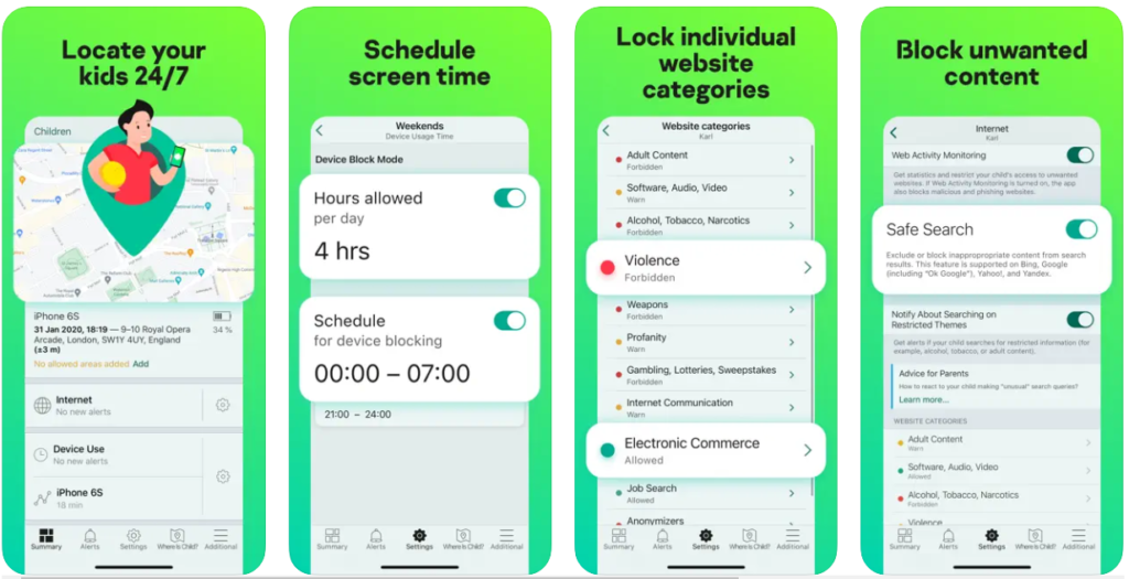Kaspersky SafeKids with GPS
