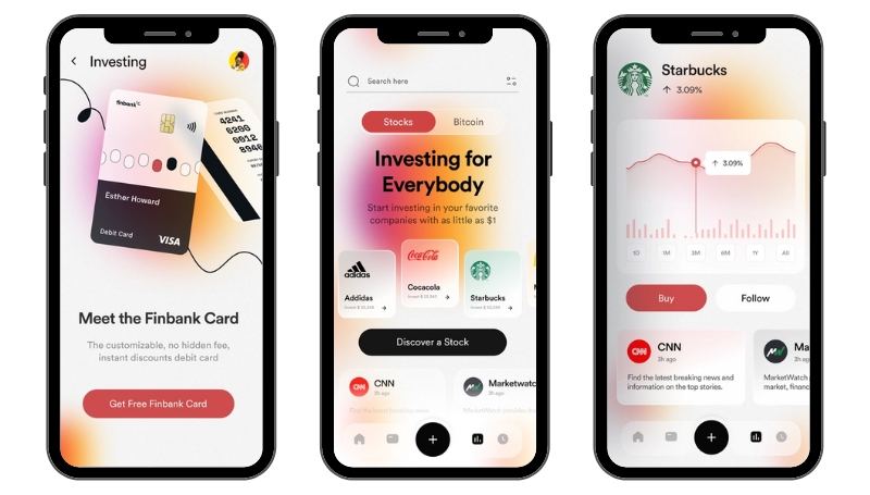 Bank Investment and Finance App