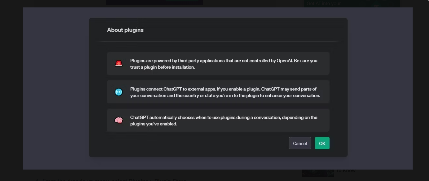 How To Enable And Use Third Party Plugins In Chatgpt