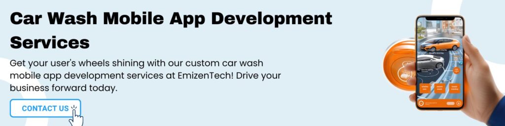 Car wash moible app development 