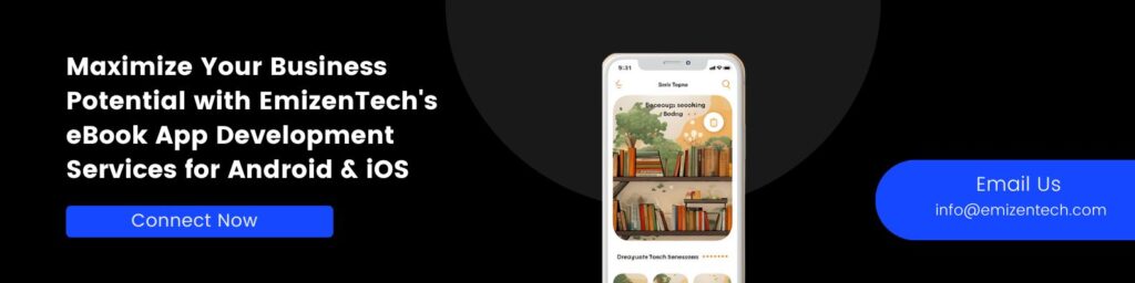 ebook reading application development CTA