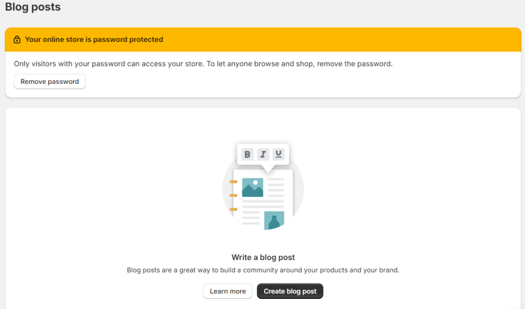 Add a Blog to Your Store