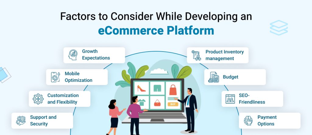 Key Factors to Consider While Developing an eCommerce Platform