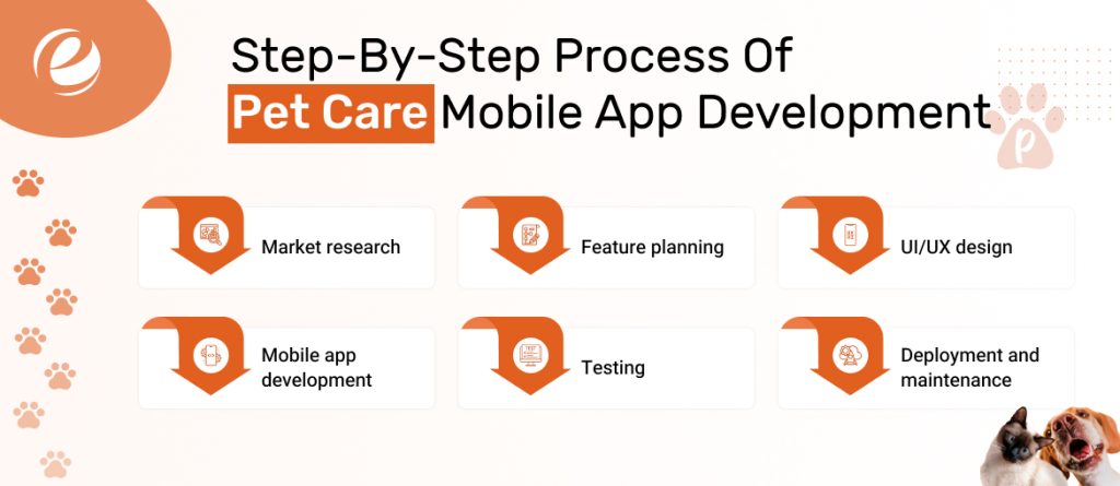 Step-by-Step Process of Pet Care App Development