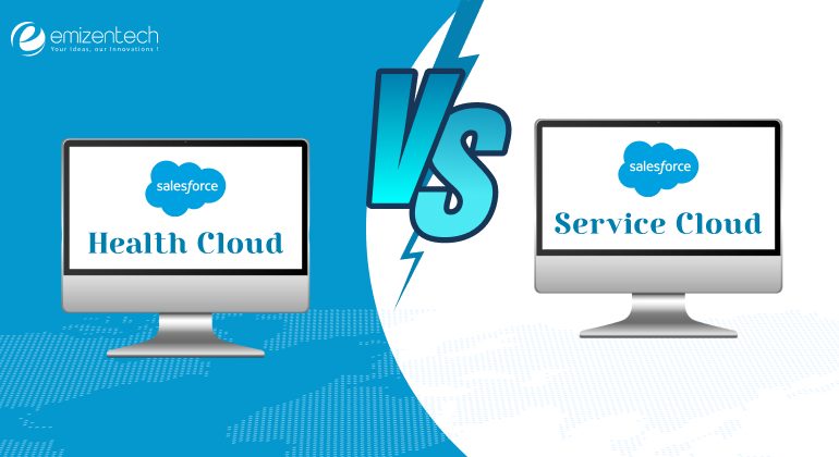 salesforce health cloud v/s service cloud
