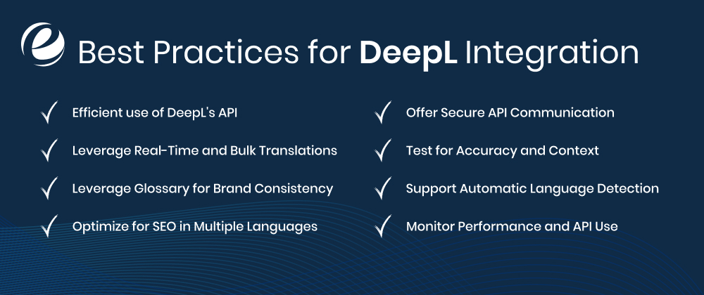 Best Practices for DeepL Integration