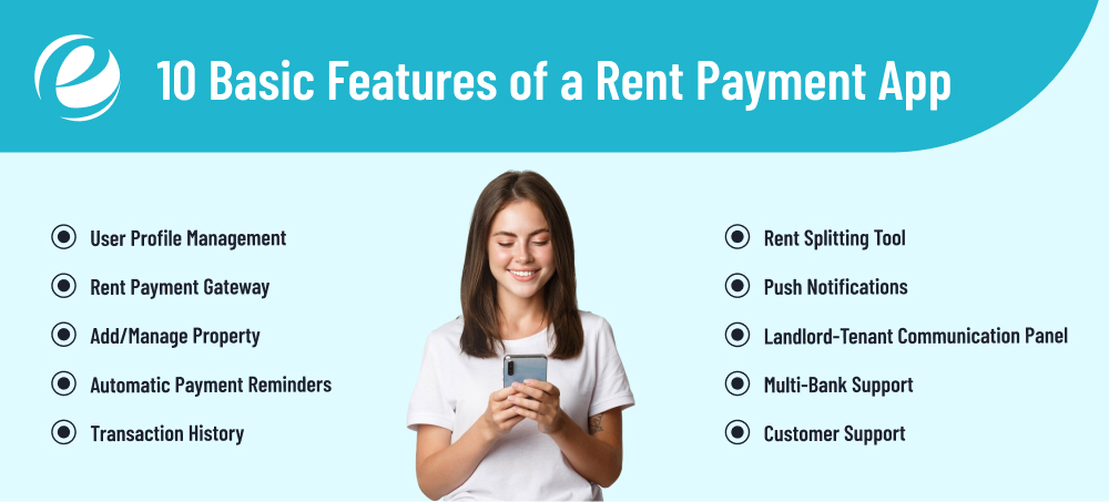 10 Basic Features of a Rent Payment App