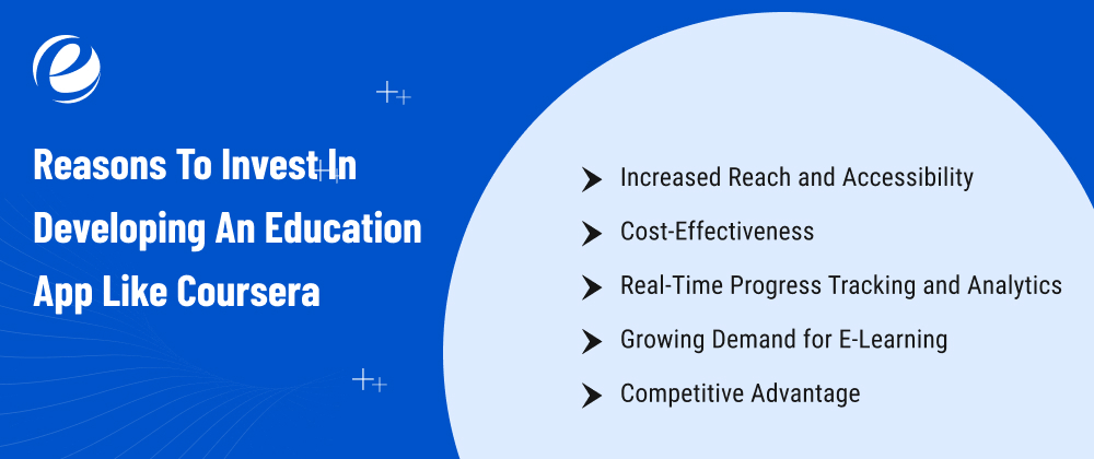 Reasons To Invest In Developing An Education App Like Coursera