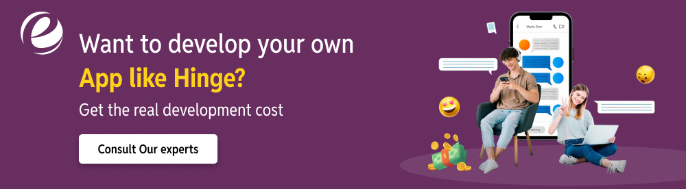 Cost to Develop an App Like Hinge Dating App