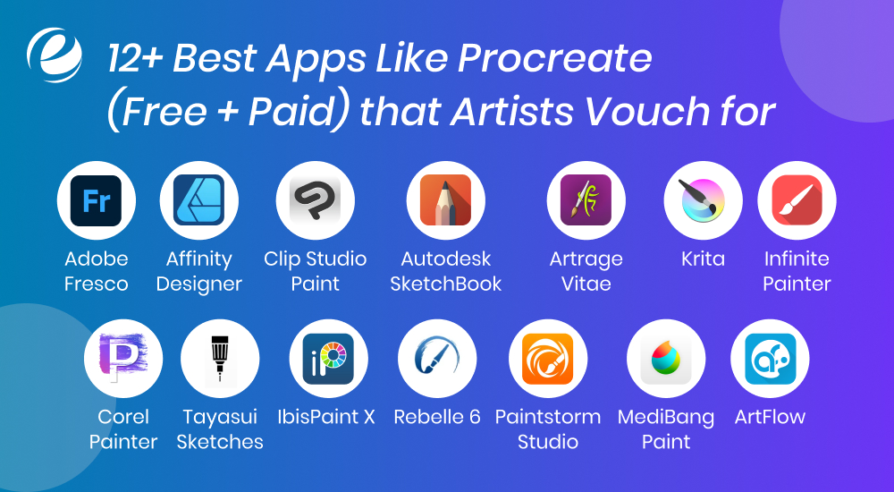 12+ Best Apps Like Procreate (Free + Paid) that Artists Vouch for