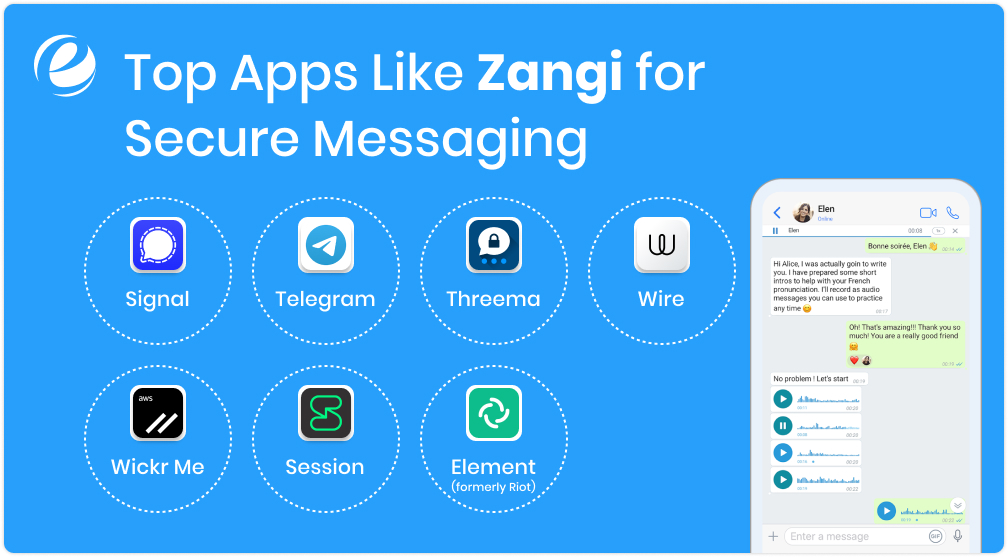 Top Apps Like Zangi for Secure Messaging