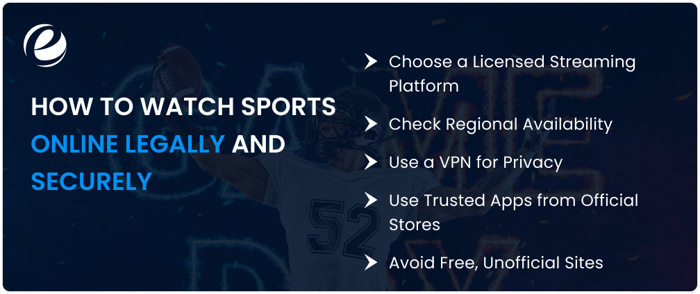 How to Watch Sports Online Legally and Securely