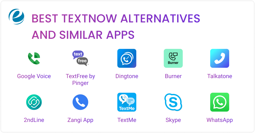 Best TextNow Alternatives and Similar Apps