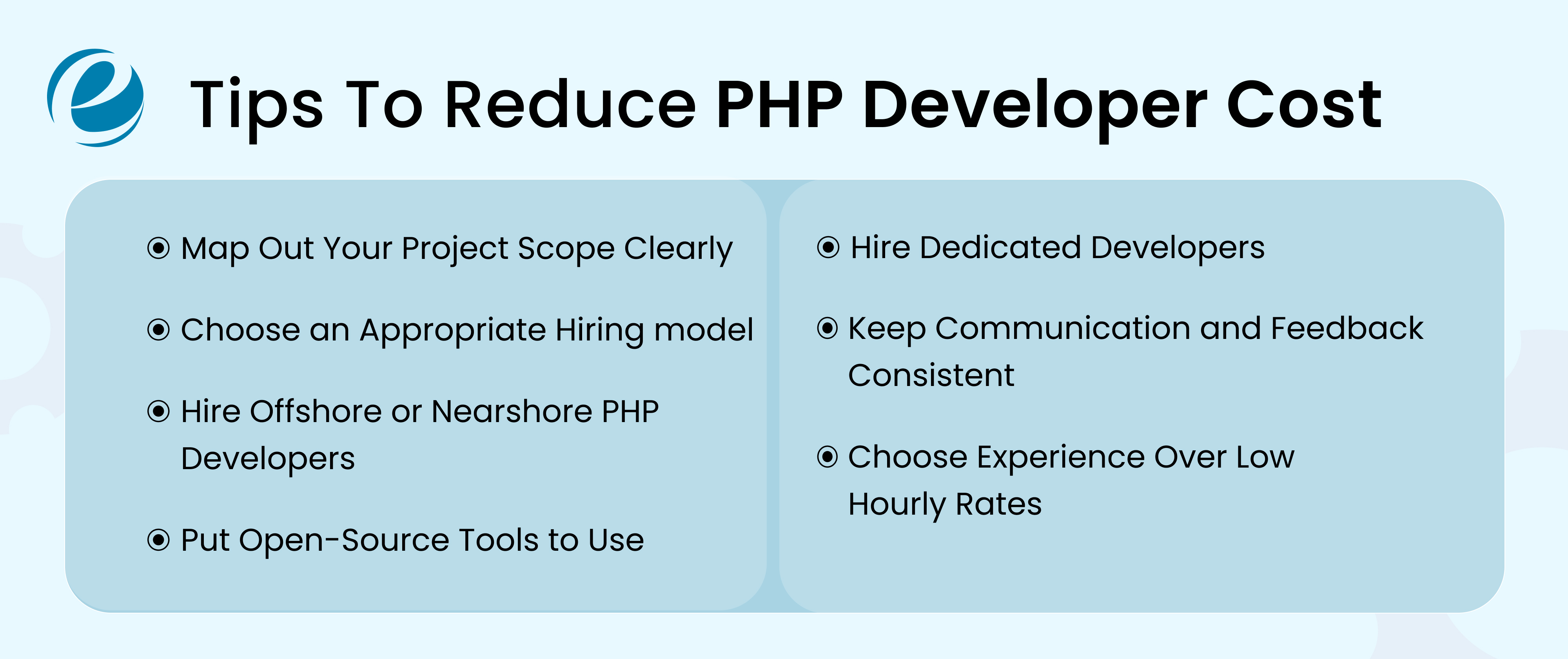 tips to reduce php developers