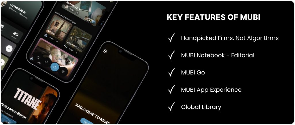 Key Features of MUBI streaming service that Cinema Lovers Must Know 