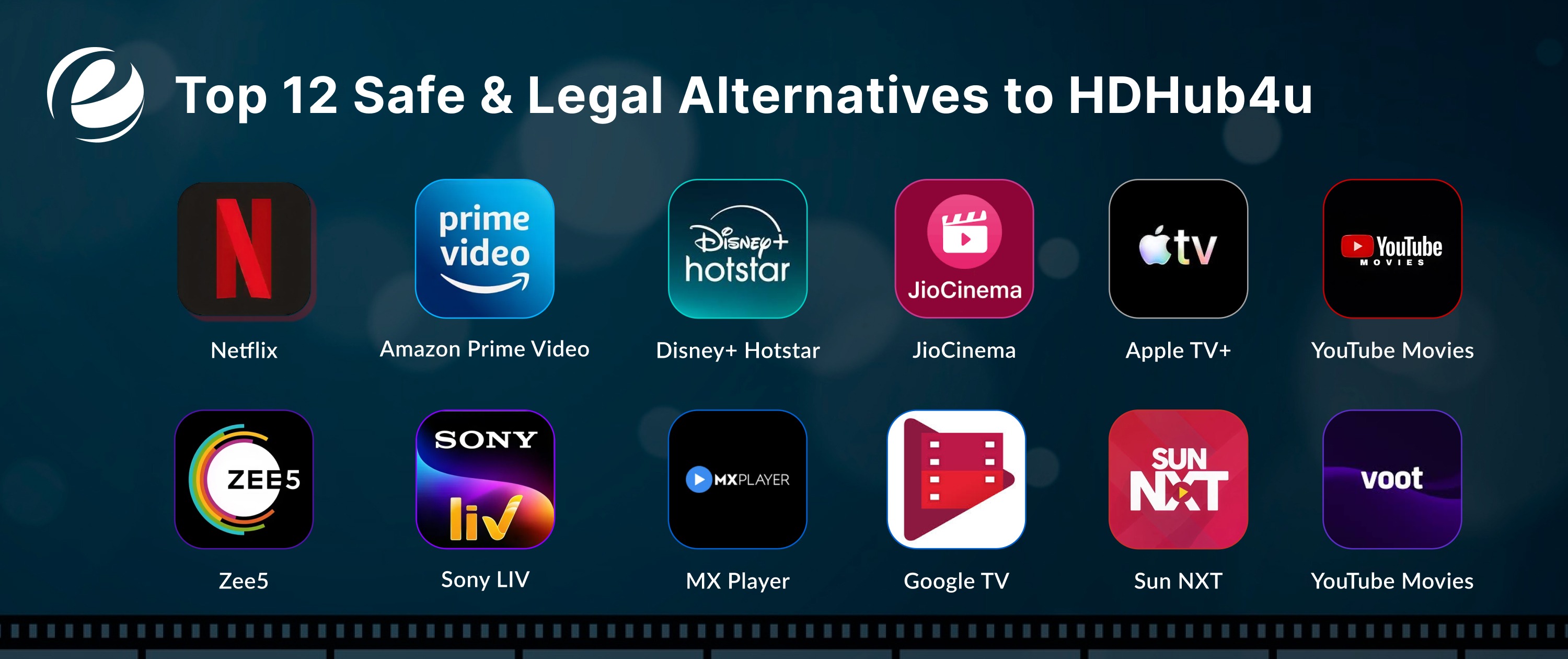 Top 12 Safe & Legal Alternatives to HDHub4u