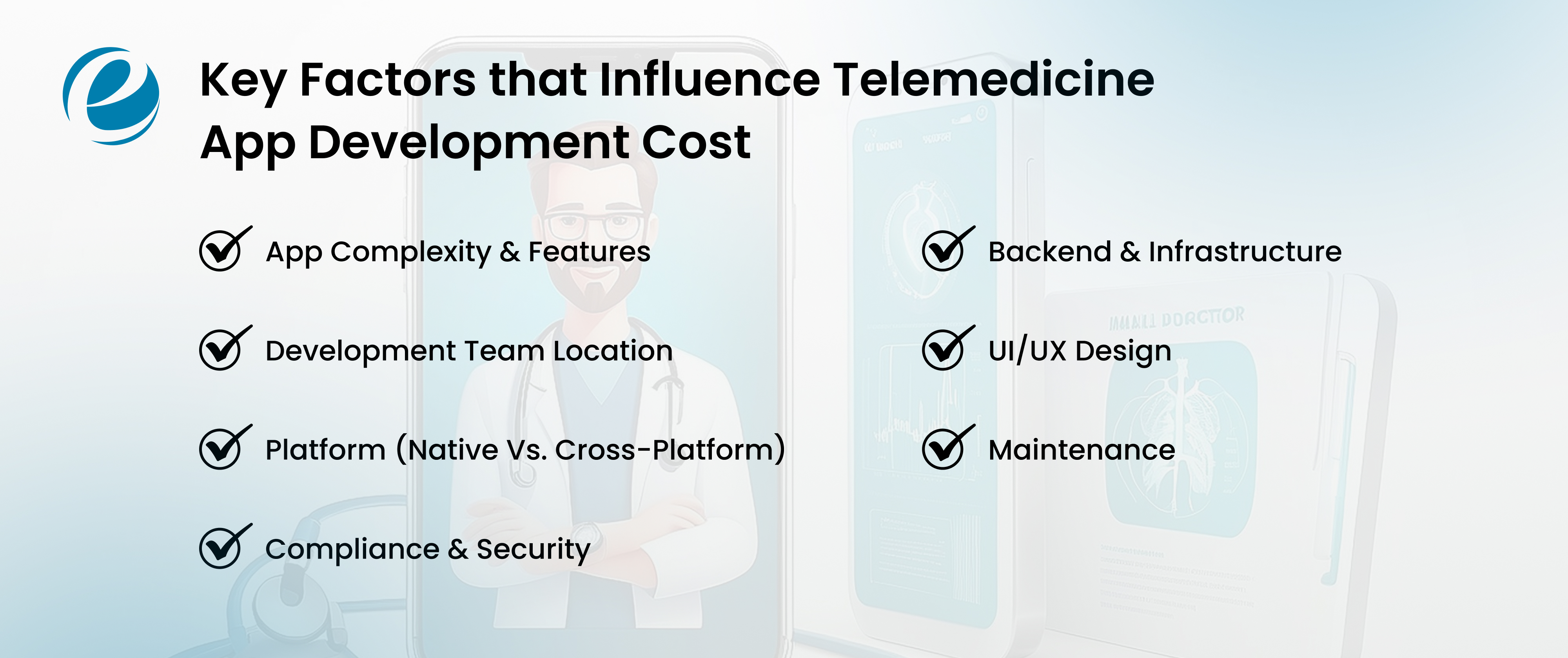 Key Factors that Influence Telemedicine App Development Cost