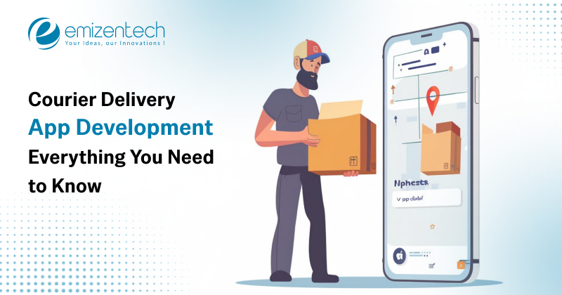 courier delivery app development