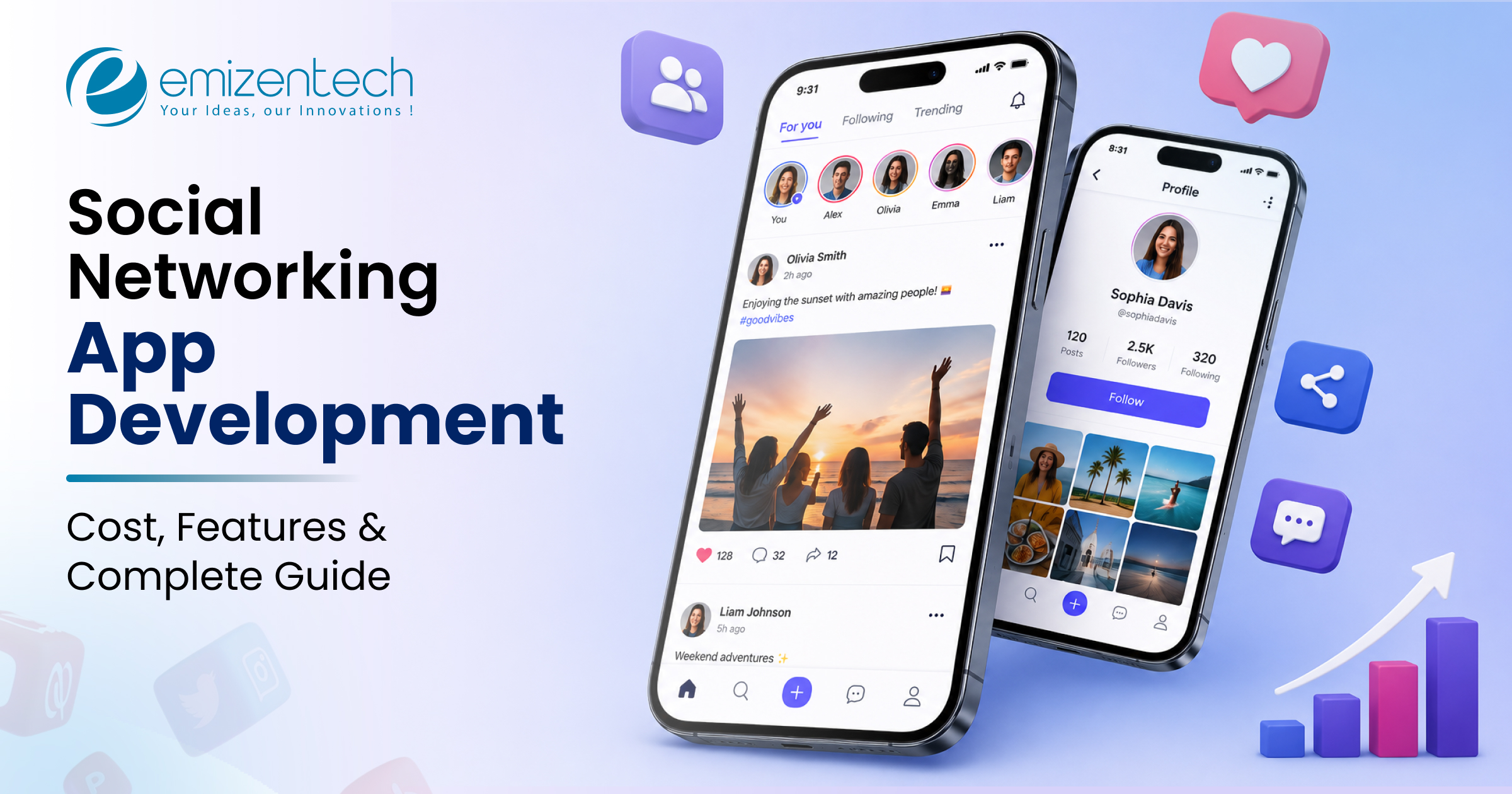 social networking app development