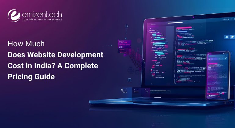 website development cost in india