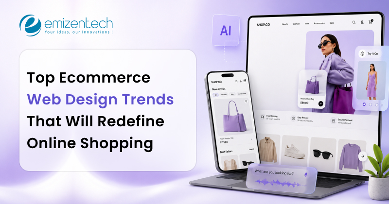 ecommerce web design trends