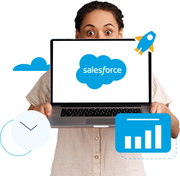 Photo of Girl who holds a laptop