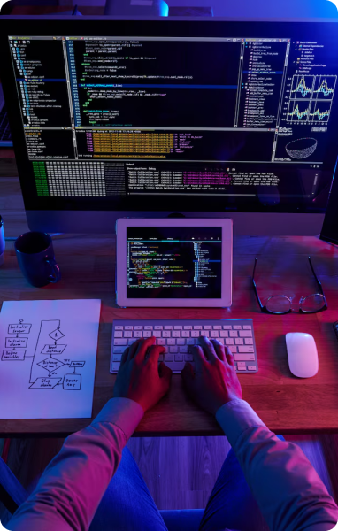 Robust Backend DevelopmentA strong app is more than its interface. We deliver powerful backend architectures that ensure your mobile app is stable, scalable, and fully integrated with your business systems for optimal performance.