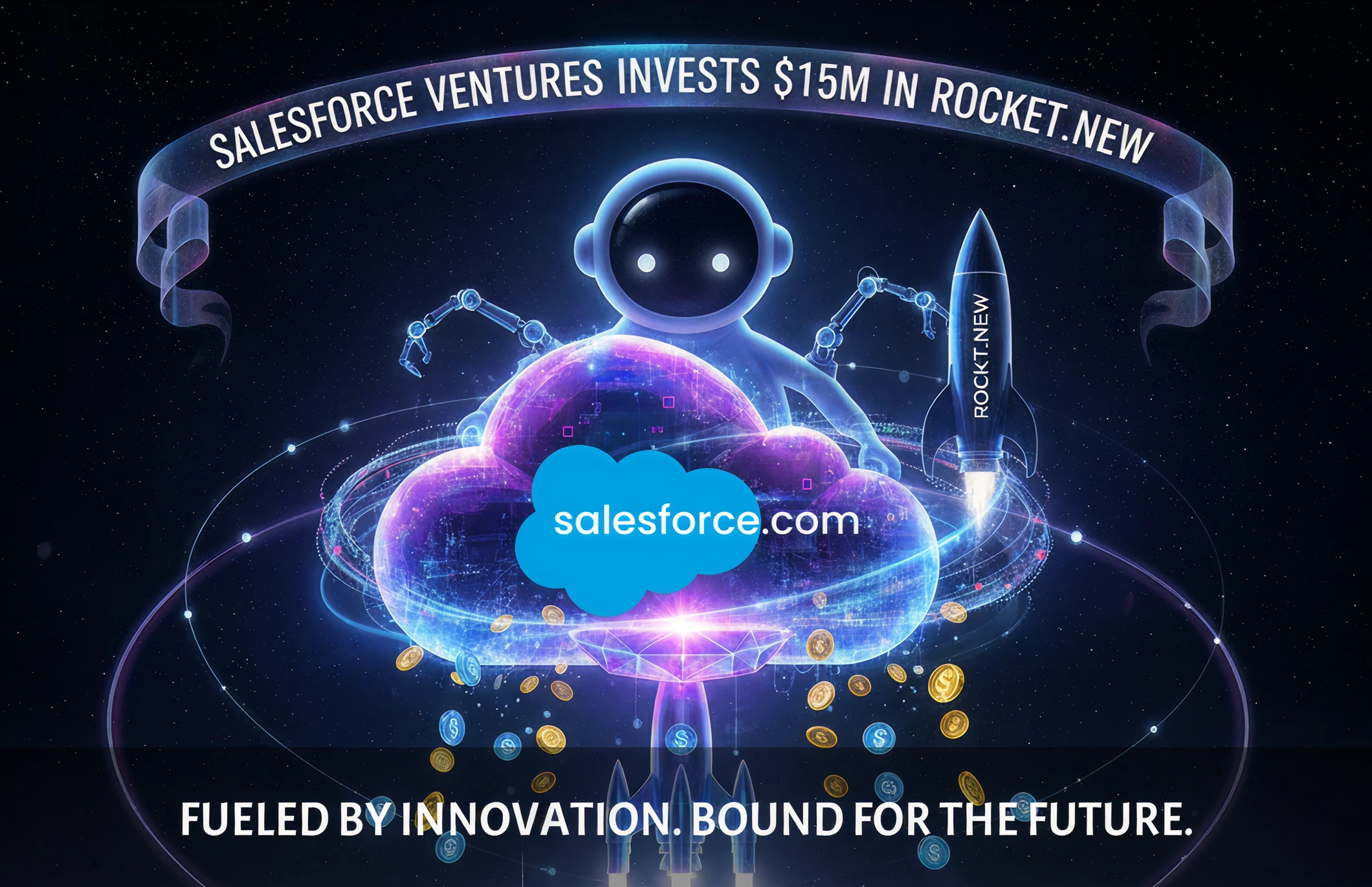 Rocket.new Funding: Salesforce Ventures Backs $15M AI No-Code Platform