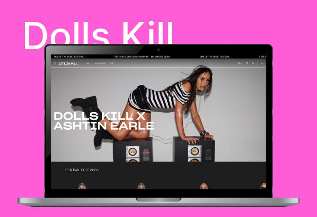 Dolls Kill Banner