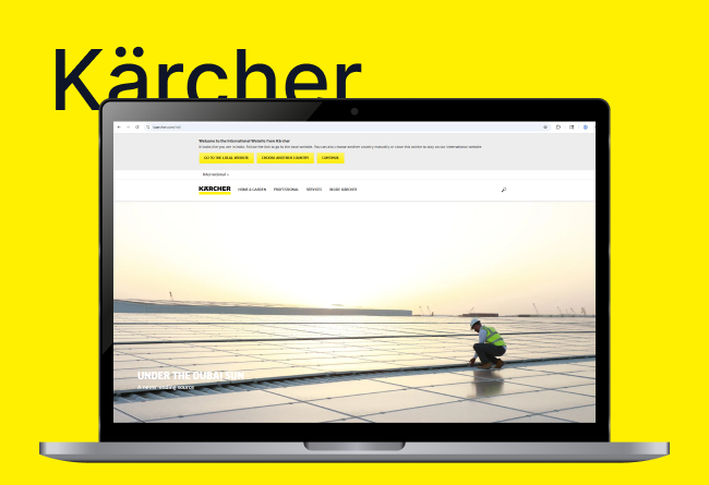 Karcher Banner