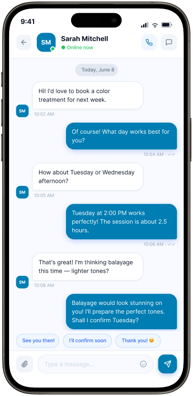 In App Communication