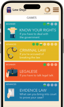 Law Dojo app