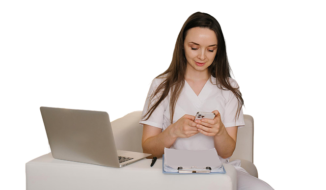 Salon App development cta