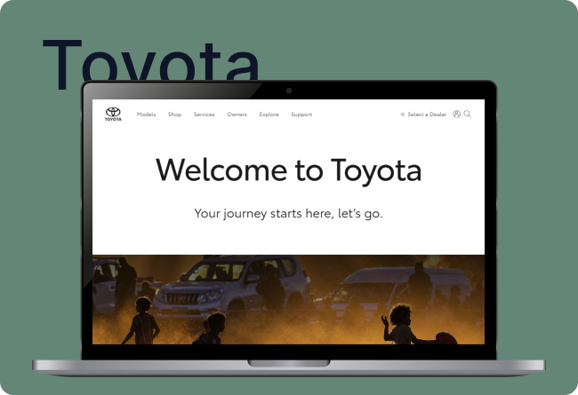 Toyota Australia Banner